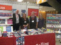 With the Infoa team on the Collins/Info stand